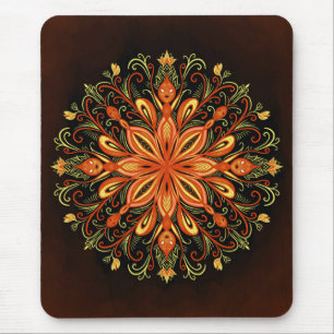 Fire Inslag Flame Mandala Musmatta