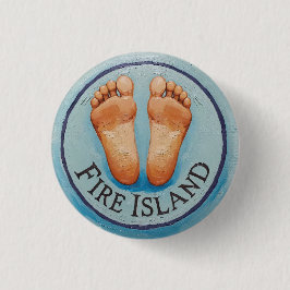 Fire Island barefoot & fancy free Funny flair NY Knapp
