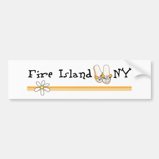 Fire Island Bildekal (Framsidan)