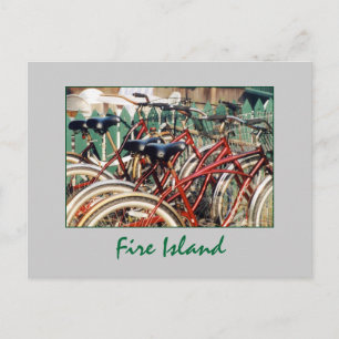 'Fire Island Cyklar' Postkort Vykort