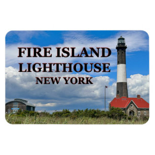 Fire Island fyr, New York Flexi Magnet