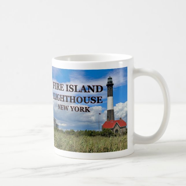 Fire Island fyr, New York Mugg (Höger)