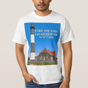 Fire Island fyr, New York T-Shirt
