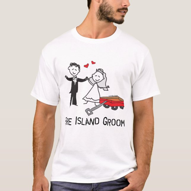 Fire Island Groom T-shirt (Framsida)