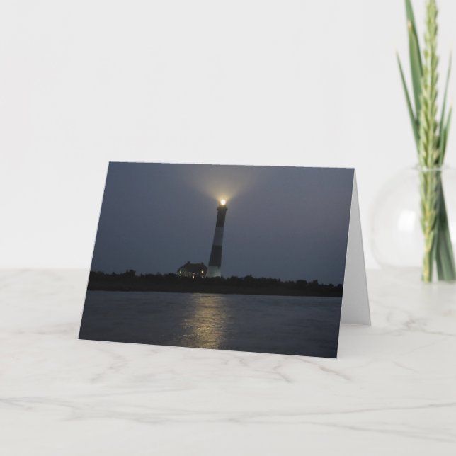 Fire Island Lighthouse Kort (Framsida)