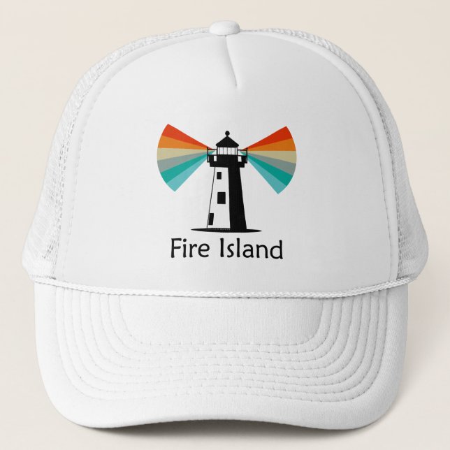 Fire Island Lighthouse Rainbow Keps (Framsida)