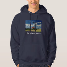 Fire Island Lighthouse Vuxen Hoodie Sweatshirt