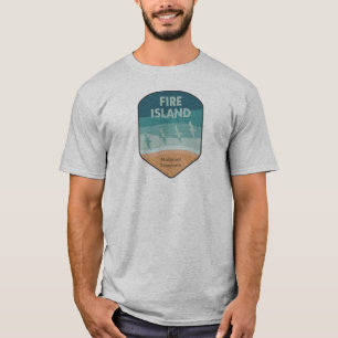 Fire Island National Seashore New York Fiskmås T Shirt
