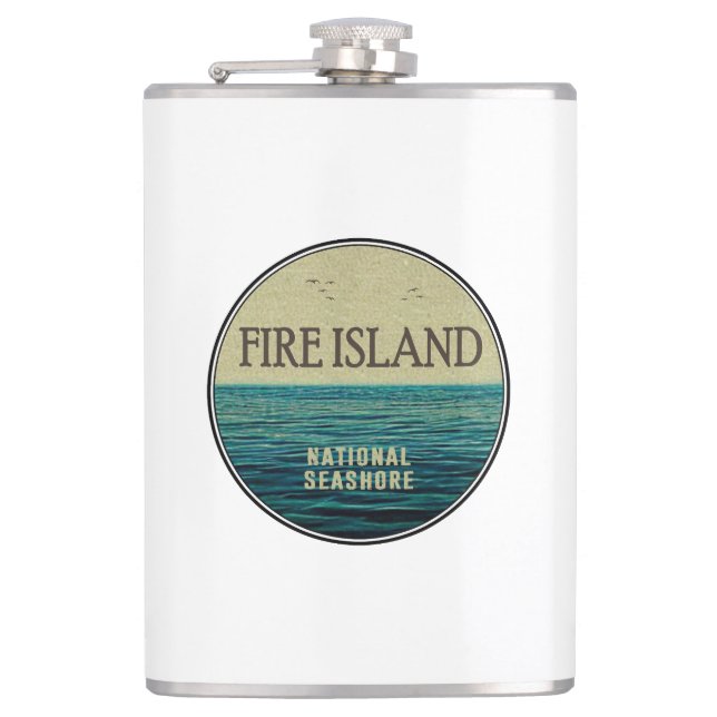 Fire Island National Seashore New York Ocean Birds Fickplunta (Framsidan)