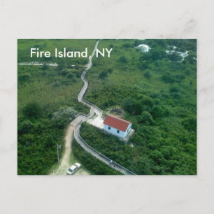 Fire Island, NY Vykort