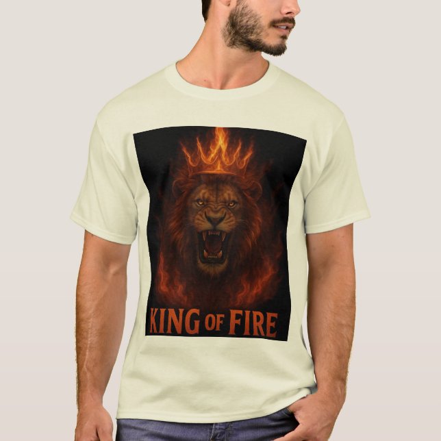 Fire Kung" T Shirt (Framsida)