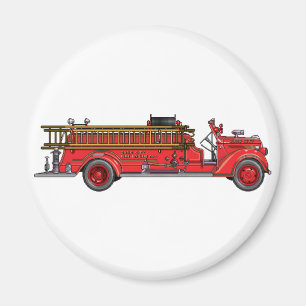 Fire Lastbil_01 Magnet