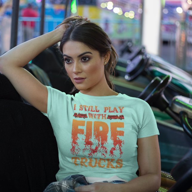 Fire Lastbil entusiast Tee (Skapare uppladdad)