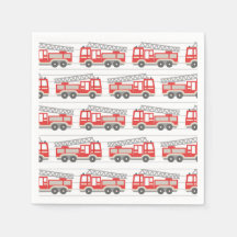 Fire Lastbil Födelsedagsfest