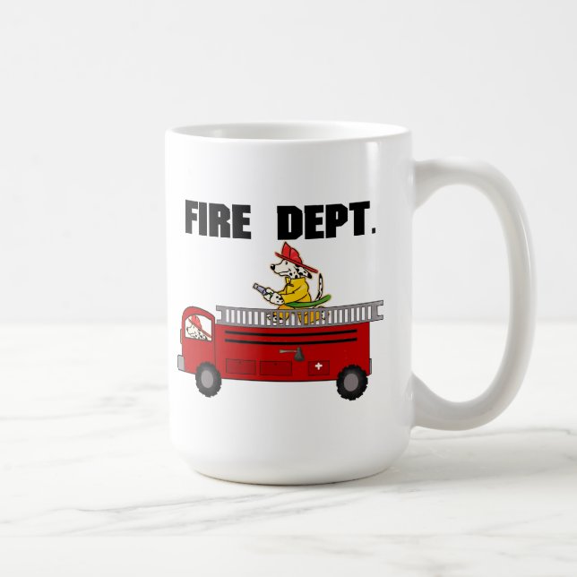 Fire Lastbil-gåvor Kaffemugg (Höger)