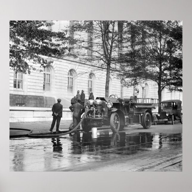 Fire Lastbil Power Tvättar, 1923 Poster (Framsidan)