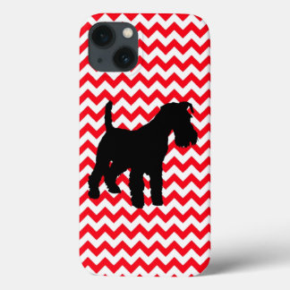 Fire Lastbil Red Zig Zag med Schnauzer