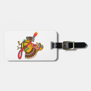 Fire lastbilar Firefighter Thanksgiving Turkiet Bagagebricka