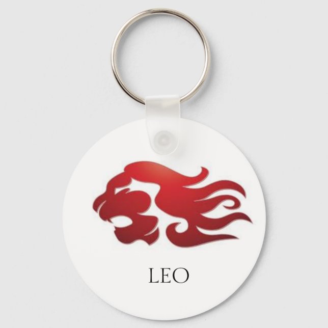 Fire Leo Nyckelring (Framsida)