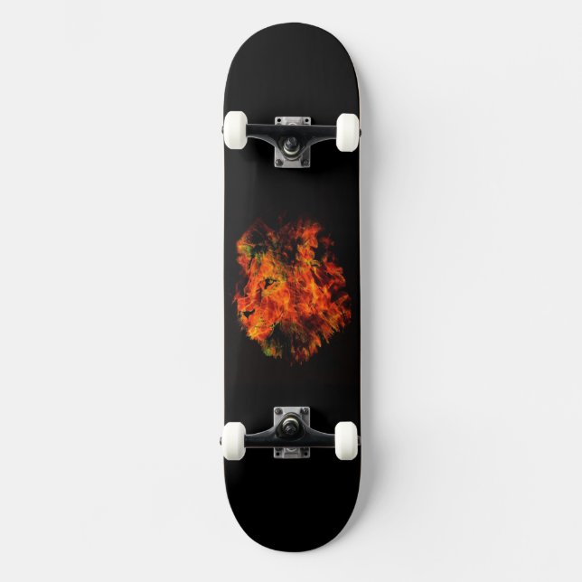 Fire Lion Skateboard (Framsida)