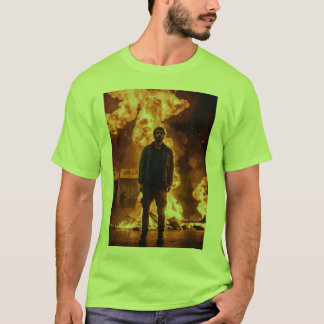 "Fire Man Tee: Ignite Your Stil!" T Shirt
