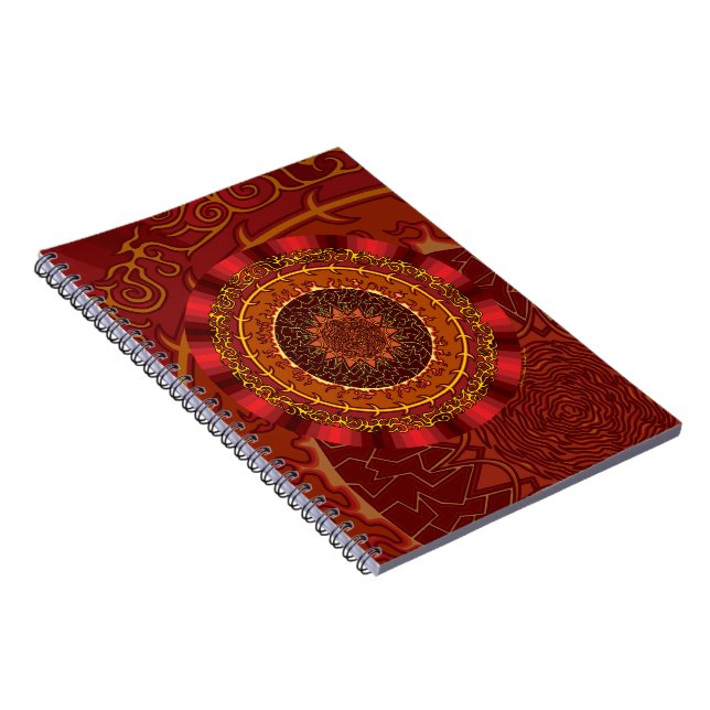 Fire Mandala bärbar dator Anteckningsbok (Högra Sidan)