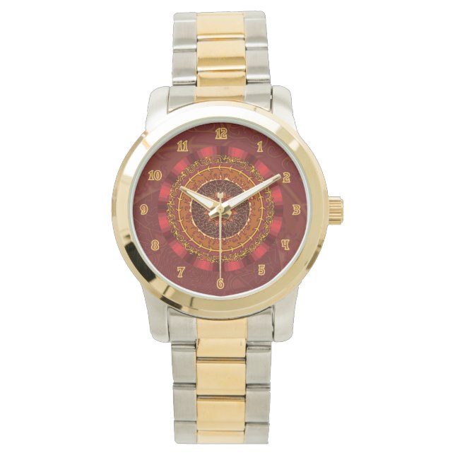 Fire Mandala Watch Armbandsur (Framsida)