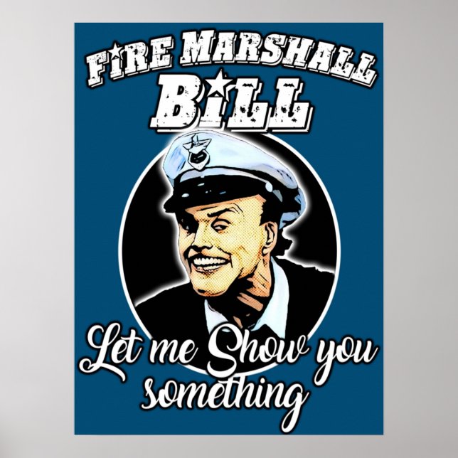 Fire Marshall Bill Poster (Framsidan)