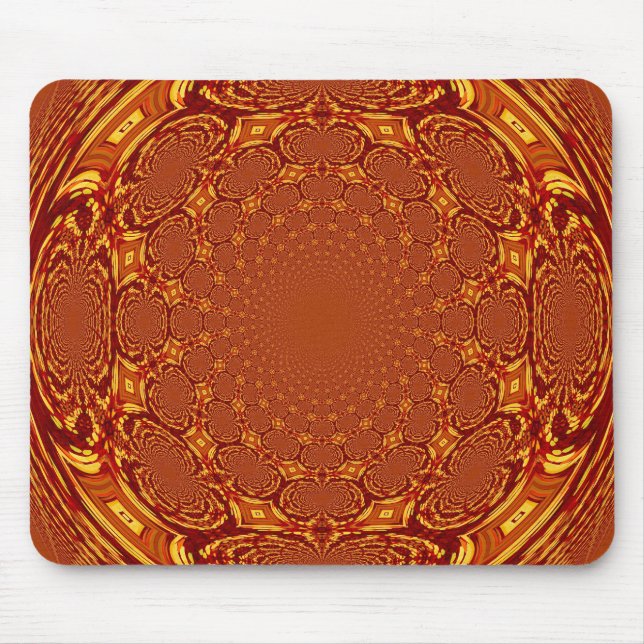 Fire Matta Struktur Mousepad Musmatta (Framsidan)