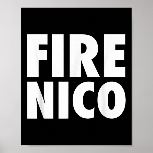 Fire Nico Poster (Framsidan)