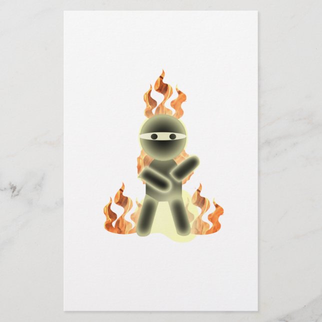 Fire Ninja (av lil kolohe Nick) (Framsida)