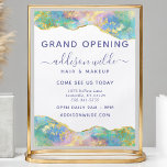 Fire Opal Modern Rainbow Gemstone Business Reklamblad<br><div class="desc">Fire Opal Modern Rainbow Gemstone Business Flyer. Perfekt för skönhetssalon,  hårstilist,  makeup artist eller cosmetolog.</div>