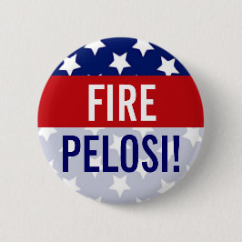 Fire Pelosi, Stars och stripes-knappar Knapp