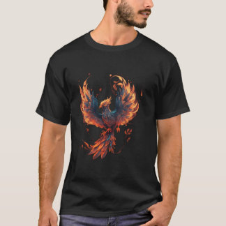 Fire Phoenix Bird Phoenix Reborn Firebird Phoenix T Shirt