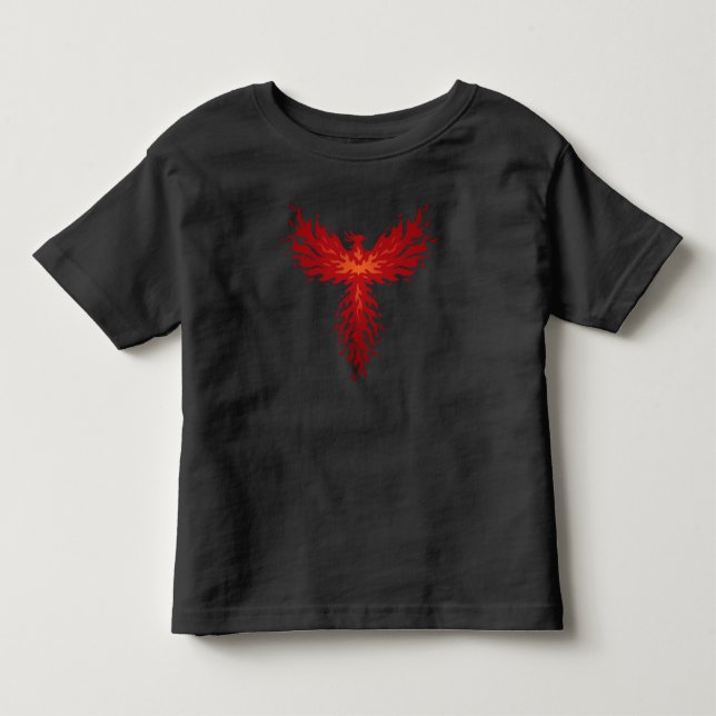 Fire Phoenix T-Shirt (Framsida)