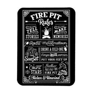 Fire Pit Regler - beige Magnet