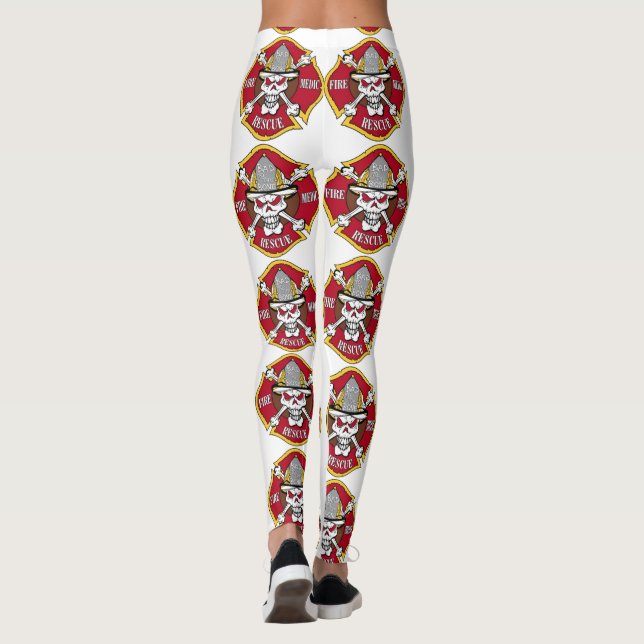 Fire Rädding Medic Maltese Leggings (Baksida)