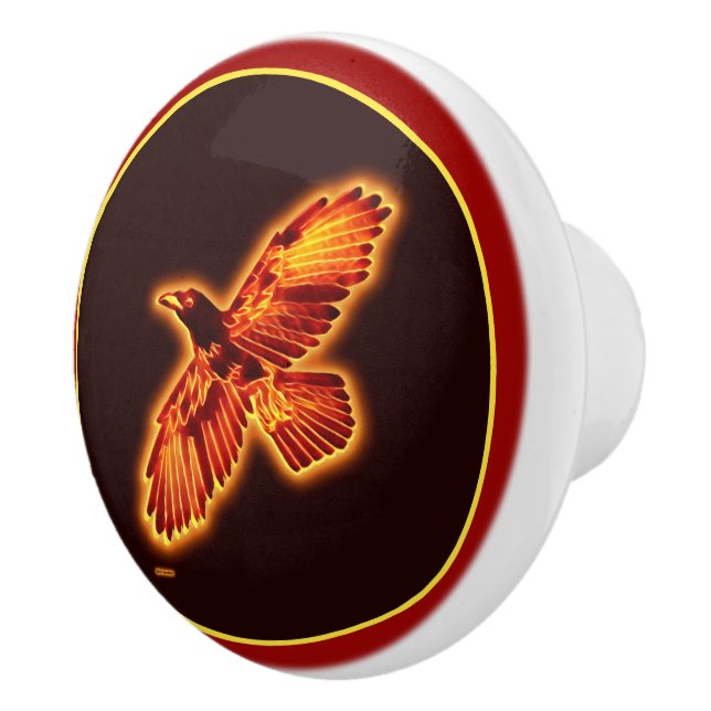 Fire Raven Knopp (Höger)