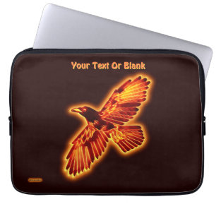 Fire Raven Laptop Fodral