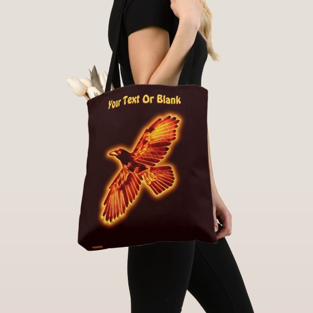 Fire Raven Tygkasse (Närbild)