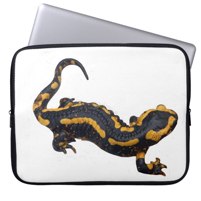Fire Salamander Laptop sleeve (Framsidan)