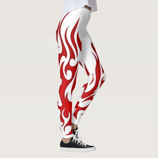 "Fire Springa"-baljväxter Leggings (Höger)