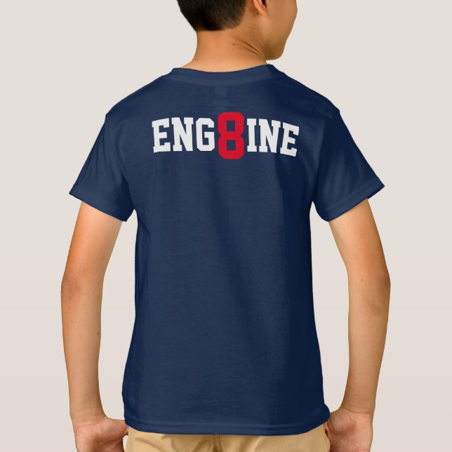 Fire Station 8 Kids T-Shirt (Baksida)