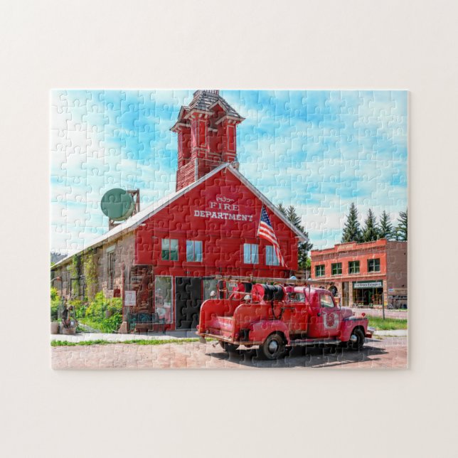 Fire Station Colorado. Pussel (Horisontell)