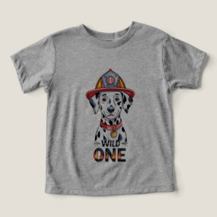 Fire Station Dalmatias Hund Vild ett T Shirt