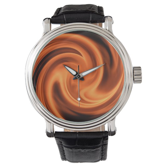 Fire Swirl Vortex Watch Armbandsur (Framsida)