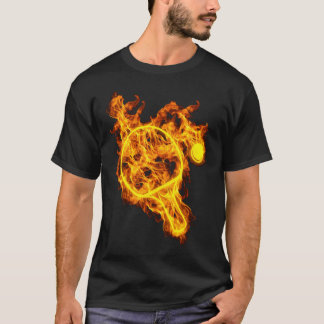 Fire Table Tennis Bat Ping Pong basketball gift sy T Shirt