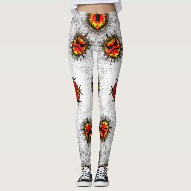 Fire Tear Leggings (Framsida)