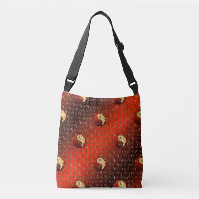 Fire Tiger Axelväska (Framsida)