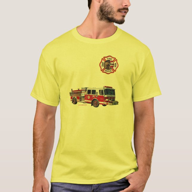 Fire_Truck_texturizer T-shirt (Framsida)